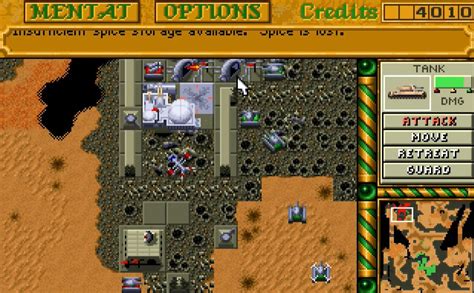 Play Dune II: The Building of a Dynasty online in your browser - Ms-DOS ...