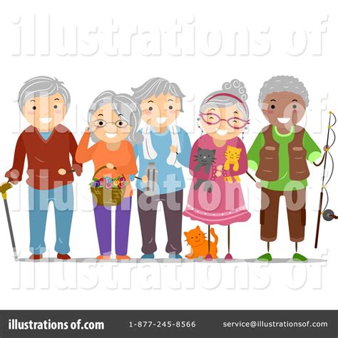 Senior Citizens Clipart #1167634 - Illustration by BNP Design Studio