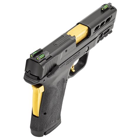 Performance Center® Mandp®9 Shield™ Ez® Gold Ported Barrel Manual Thumb Safety