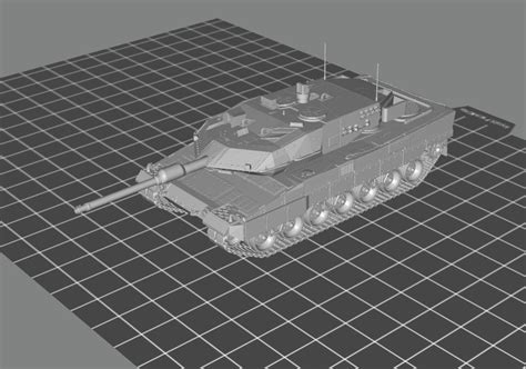 Archivo Stl Leopard 2a6 1 87 🐆・plan Imprimible En 3d Para Descargar・cults