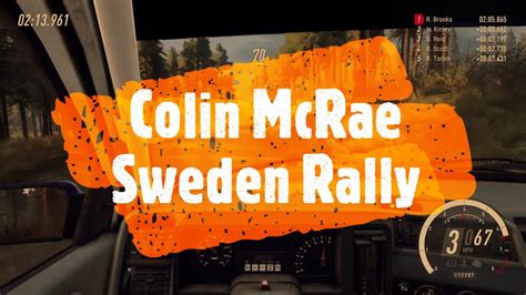 Dirt Rally 20 Colin Mcrae Sweden Rally Logitech G920 Gameplay H3