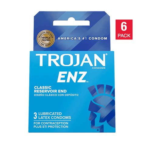 Trojan-Enz Lubricated Latex Condoms (18 ct.)