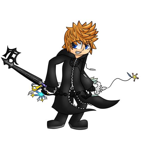 Kingdom Hearts Roxas By Zeroponycreations On Deviantart