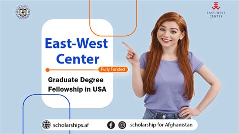 East West Center Graduate Degree Fellowship In USA