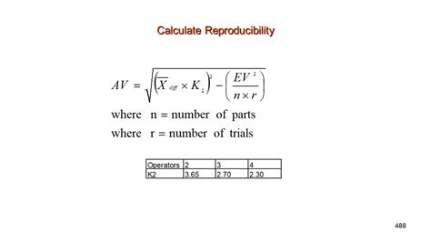 Gauge Repeatability Reproducibility Gauge R And R Analysispresentationeze