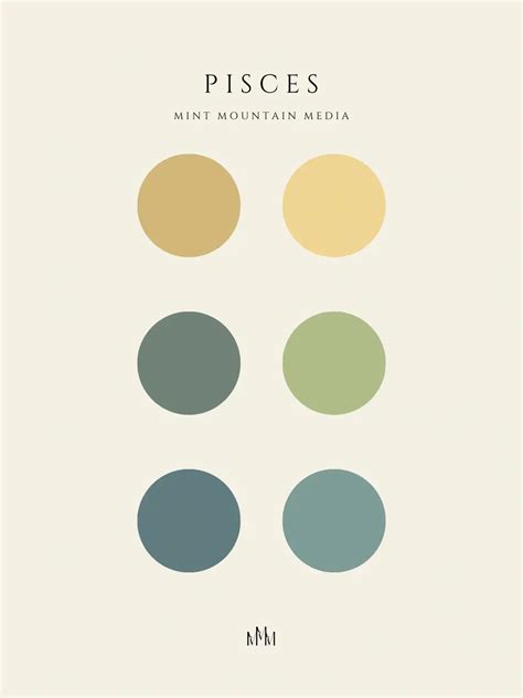 Zodiac Color Palette Pisces Gallery Posted By Mmm Lemon