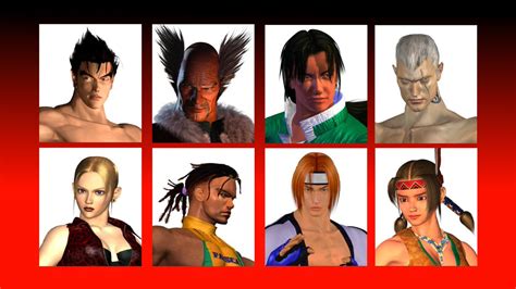 Tekken 3 characters - officialsubtitle