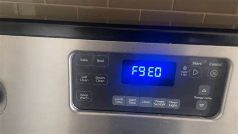 How To Fix The Error Code F For Whirlpool Oven Range Storables