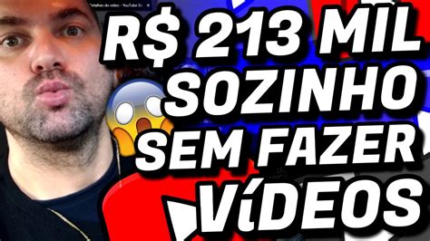 Canal Dark Que Monetiza R Pido Inacredit Vel R Mil M S Sem Fazer