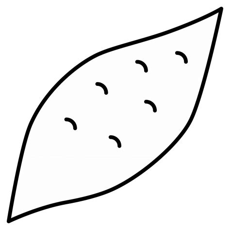 Roasted Sweet Potato Emoji Coloring Page Colouringpages Porn Sex Picture