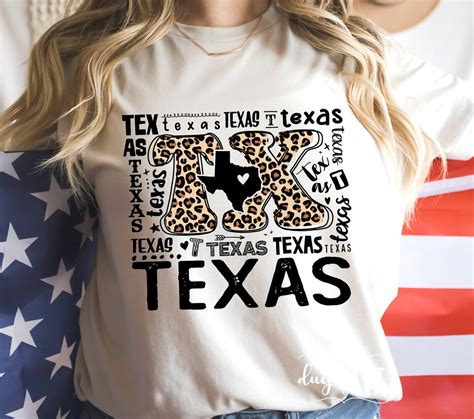 Texas Leopard Svg Tx Leopard Svg Texas Svg Leopard Svg Texas Map