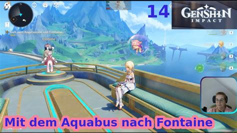 Genshin Impact 14 Mit Dem Aquabus Nach Fontaine YouTube