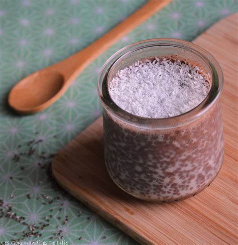 Pudding Au Chocolat Aux Graines De Chia Chia Pudding Les