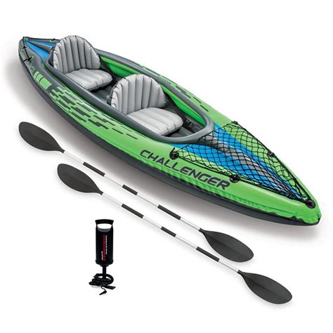 Kayak Gonflable Personnes Intex Challenger K Raviday Piscine