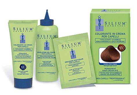 Silium Cosmetici Colorante In Crema Per Capelli Prodotto Farmaco Della