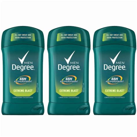 Degree Men Anti Perspirant Deodorant Solid Extreme Blast Oz Pack