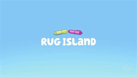 Bluey Rug Island