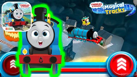 Thomas Friends Magical Track Thomas Jumps Over Lava Fun