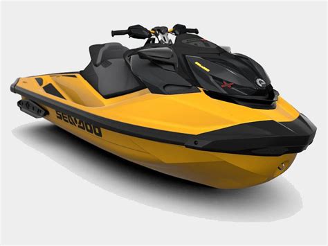 New 2023 Sea Doo RXP X 300 IBR Millenium Yellow Watercraft For Sale