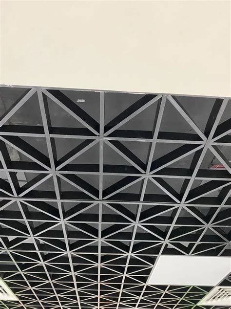 Fiberglass Color Coated Open Cell Grid Ceiling Cold Rolled At Rs