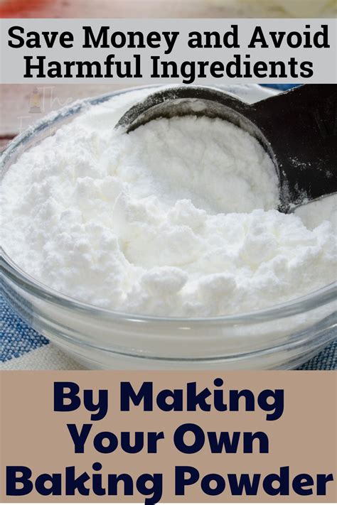 How To Easily Make Your Own Baking Powder The Farmer S Lamp