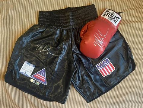 Boxing Mike Tyson Boxing Glove Boxing Trunk Catawiki