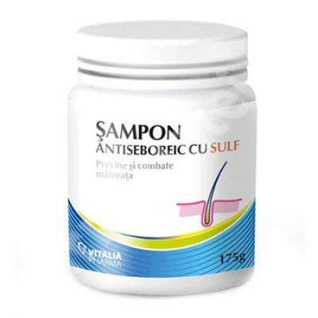 SAMPON ANTISEBOREIC CU SULF 175ML