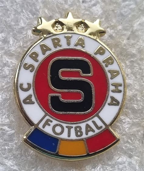 Ac Sparta Praha Logo 3 Hvězdy Fotbal Česko Aukro