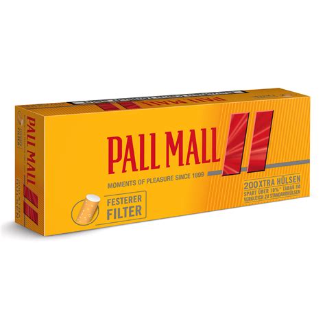 Alles F R Den Raucher Pall Mall Red Allround Xtra Zigaretten Filter Huelsen