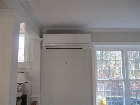 Cape Style Home In Duxbury Gets Mitsubishi Ductless Air Conditioner