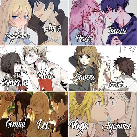 Pin De P En Couple Zodiac Anime Character Signos Del Zodiaco Géminis