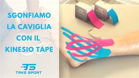 FINALMENTE Il Kinesio Tape Per Sgonfiare La Caviglia Dopo Una