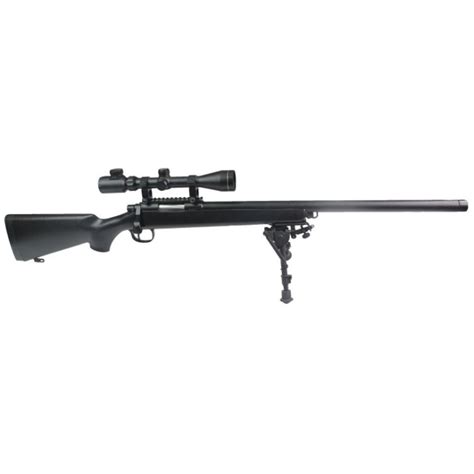 Double Bell Vsr 10 Sniper Rifle With Scope And Bipod Black 201 E Extreme Airsoft