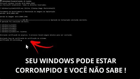 Como Reparar Erros No Windows E Pelo Cmd Comandos Dism E