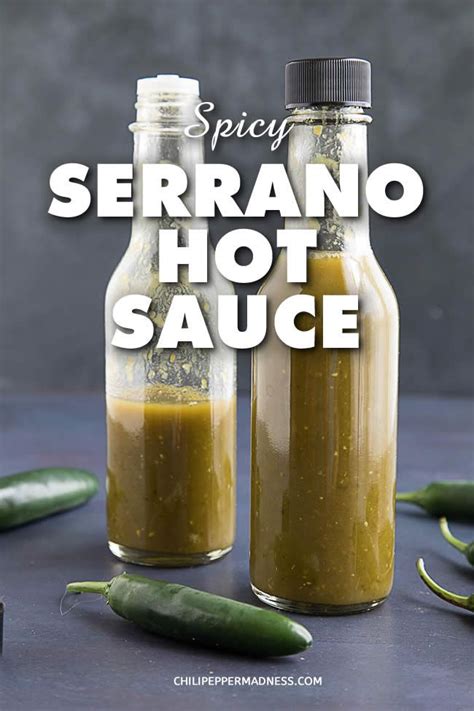 Icy Serrano Hot Sauce Recipe