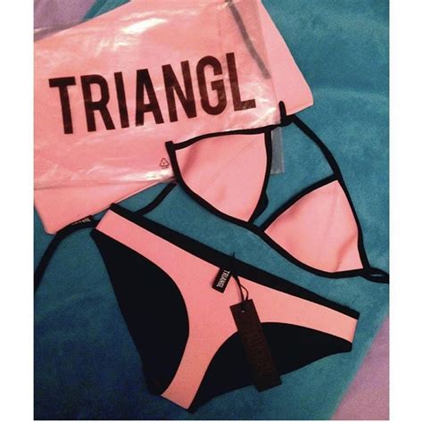 See New Listing Triangl California Coral Bikini Depop