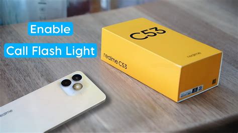 How To Enable Call Flash Light In Realme C53 Realme C53 Call Aane Par