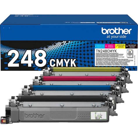 4er Original Multipack Set für Brother TN 248CMYK Toner FairToner de