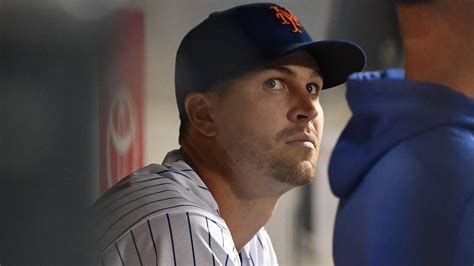 Mets Ace Jacob DeGrom Scratched With Right Lat Inflammation Tuesday Vs