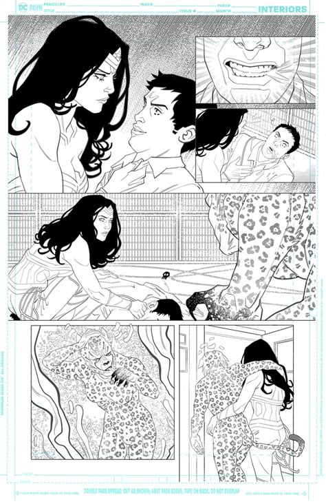 Wonder Woman Page By Marguerite Sauvage