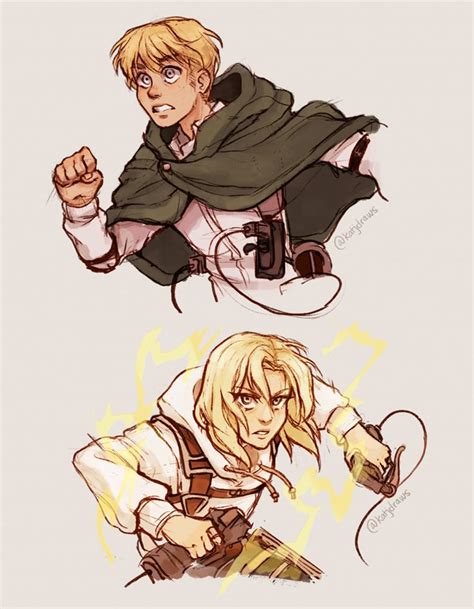 Пин от пользователя Madeline🌟 на доске Attack on Titan Art | Атака ...