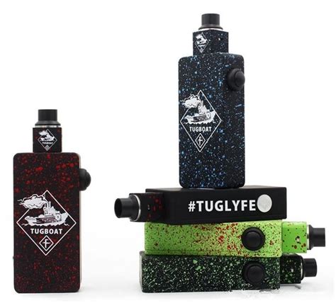 Buying Guide Tugboat Box Mod Kit With Colorful Tuglyfe Unregulated Mod