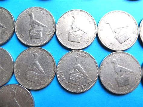 Africa Rhodesia Half Crown Florin Lot Bid For All For Sale In