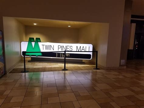 The Twin Pines Mall sign is on display at Puente Hills Mall ...