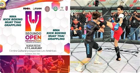 Listo El Open Metropolitano De MMA Y Deportes De Combate En Ecatepec