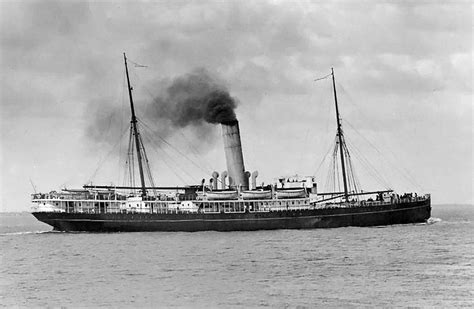 Screw Steamer WIMMERA Built By Caird Company In 1904 For Huddart