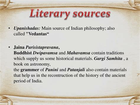 Sources Of Ancient Indian History Ppt The Best Picture History