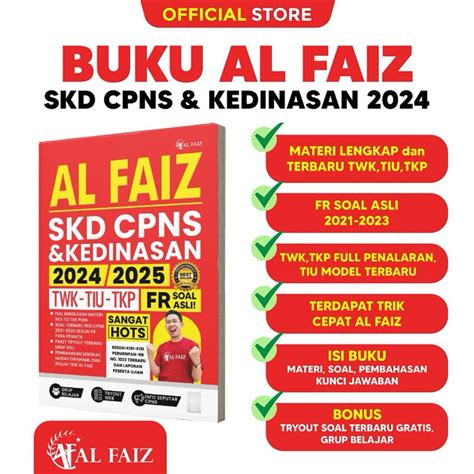 Jual Buku Al Faiz Skd Cpns Kedinasan Like New Shopee Indonesia