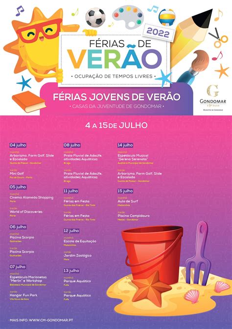 Férias Jovens de Verão Câmara Municipal de Gondomar