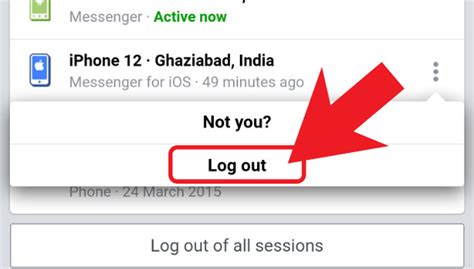 How To Log Out Of Messenger On All Devices 8 Steps With Pictures